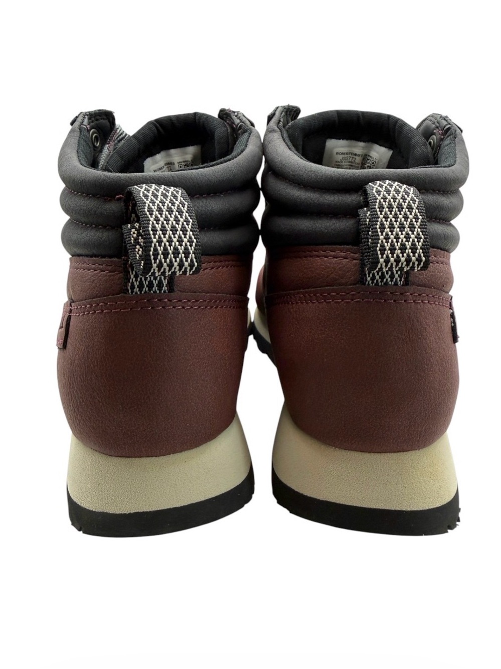 Merrell Leather Hiking Boots Women’s 8 Burgundy LaceUp Ankle Outdoor J003772 New - Picture 4 of 8